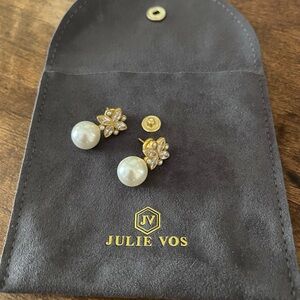 Celeste Pearl Drop Earring - Julia Voss